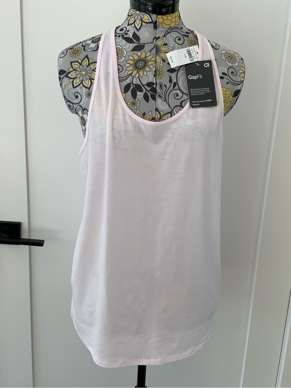GAP Light Pink Racerback Tank Top